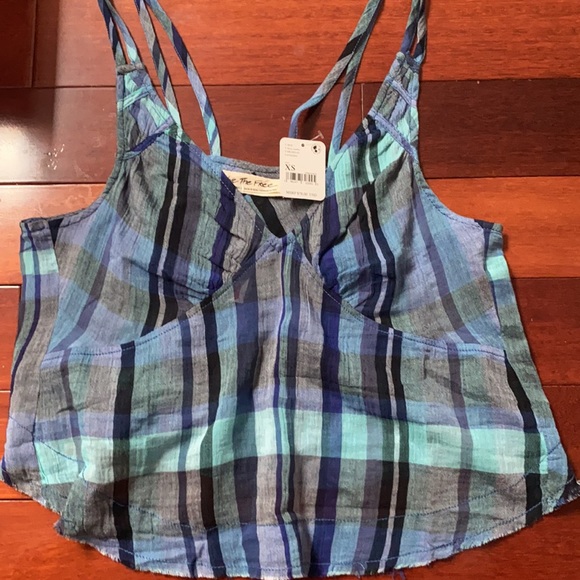 We the Free Plaid Tank - Picture 5 of 6